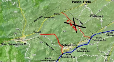 Il tracciato dell'intervalliva