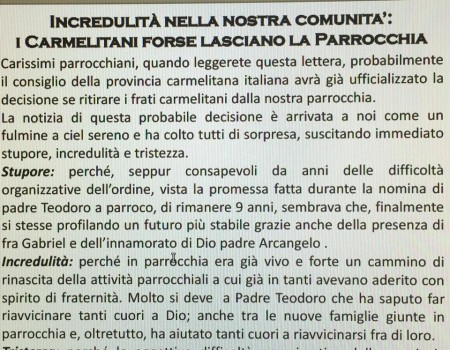 La lettera ai cristiani