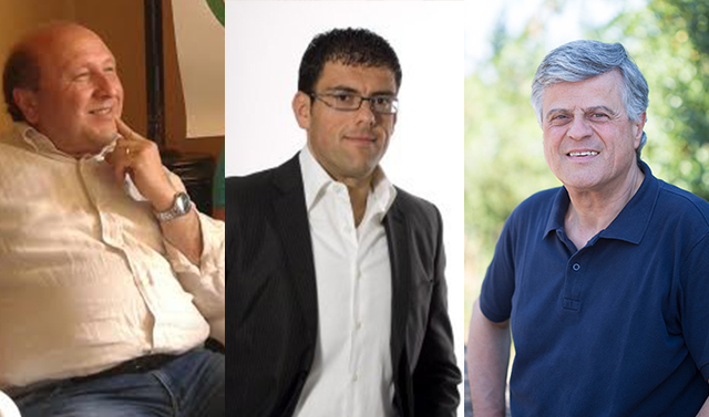 Settimio Novelli, Francesco Fiordomo e Domenico Mucci