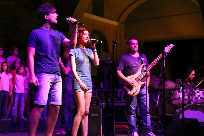 Pueri Cantores concerto piazza Macerata_Foto LB (12)