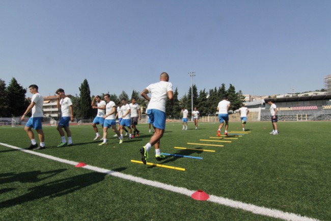 Recanatese inizio preparazione