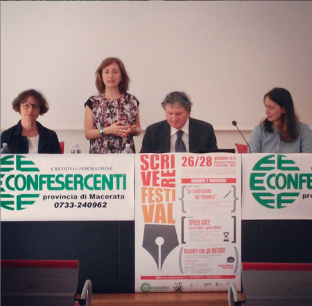 Rita Vivien-Cristina Tizian-Lucia Biagioli Confesercenti Macerata-Sindaco Tolentino