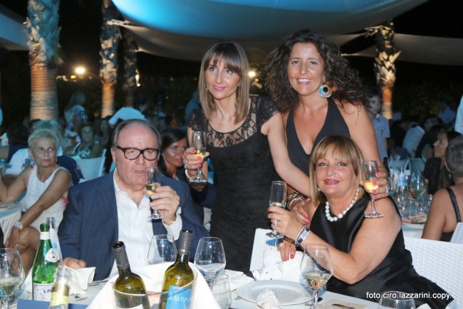 Germano Ercoli e la moglie Maria Grazia Pecorari allo Shada