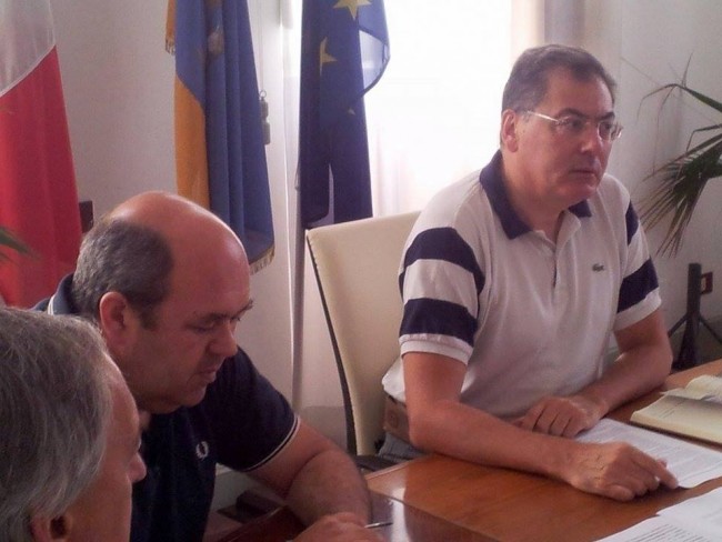 Un momento della conferenza stampa