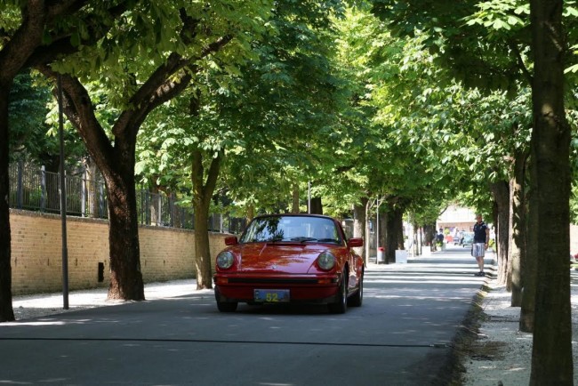 auto storiche gualdo Corvatta-Dominici su Porsche 911 del 1976 2.i classificati