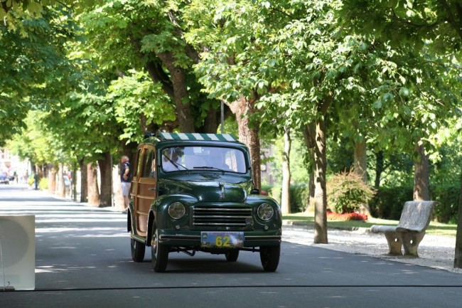 auto storiche gualdo Orrei-Maoloni su Giardinetta del 1950 - 3.i classificati