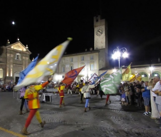 compleanno verdicchio sbandieratori di gubbio