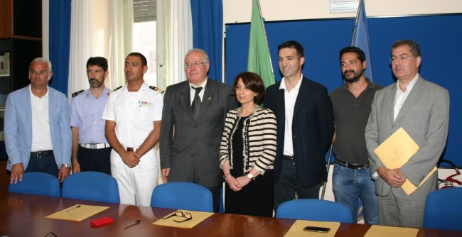 La firma del protocollo