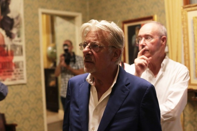giancarlo giannini museo cinema montecosaro palazzo marinozzi foto ap 10