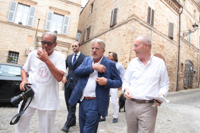 giancarlo giannini museo cinema montecosaro palazzo marinozzi foto ap 21