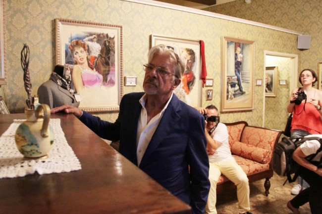 giancarlo giannini museo cinema montecosaro palazzo marinozzi foto ap 27