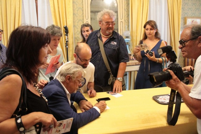 giancarlo giannini museo cinema montecosaro palazzo marinozzi foto ap 29