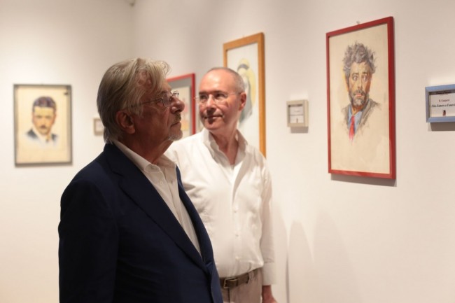 giancarlo giannini museo cinema montecosaro palazzo marinozzi foto ap 4