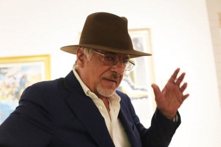 Giannini ha indossato i cimeli conservati nel museo