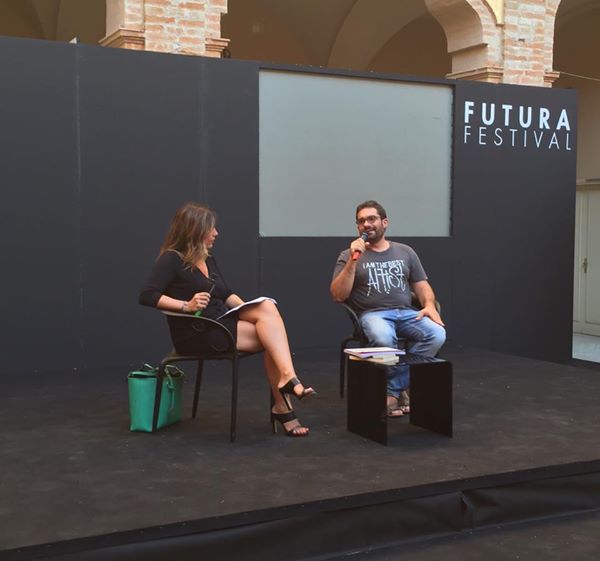 Lo chef Michele Biagiola assieme a Valentina Conti