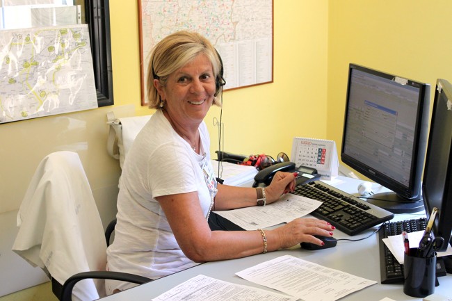 Silvana Battistelli, operatrice del 118 per il trasporto ordinario