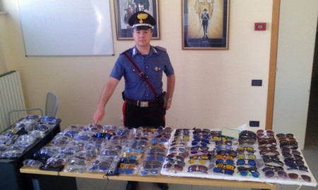 sequestro occhiali carabinieri