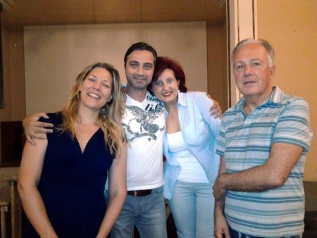 Il mezzo soprano americano Maariana Vikse, il tenore italiano Paolo Lardizzone, il soprano cipriota Maria Papaionnou e il regista Paolo Baiocco