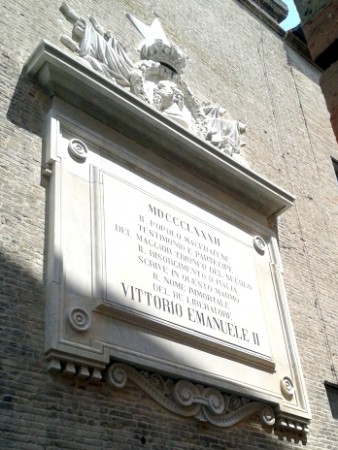 torre civica smontaggio impalcatura lapide (3)