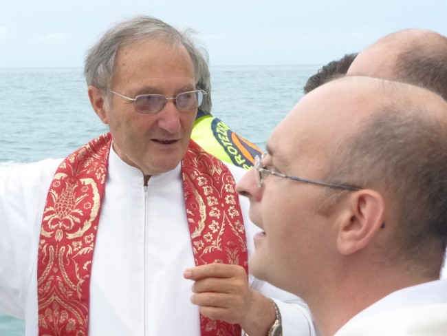 Don Mario Colabianchi, parrocco di San Pietro e Cristo Re