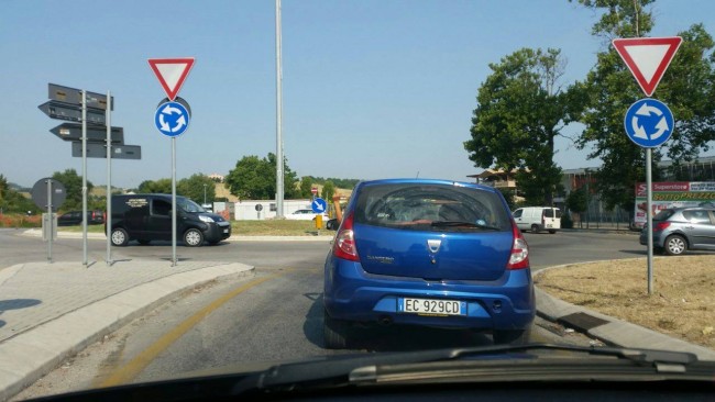 La Dacia Sandero di Fabio Giaquinto