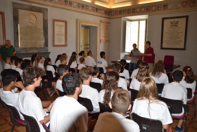 Pattinatori azzurri in comune a San Severino (3)