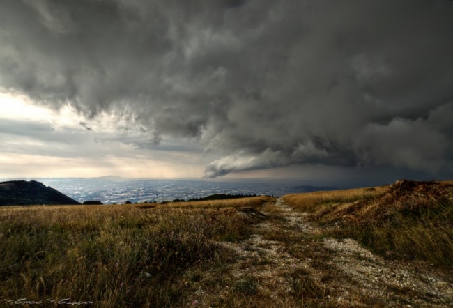 Temporale in arrivo a  San Lorenzo di Treia Matteo Mazzoni