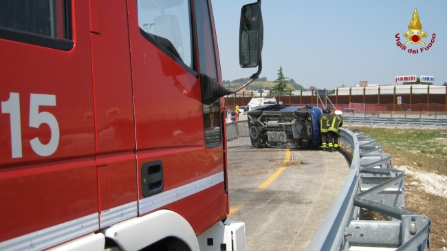 L'incidente in autostrada