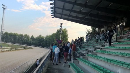 I tifosi della Civitanovese a Corridonia
