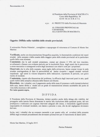 diffida polentini