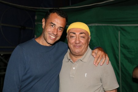 Peppe Barra e Matteo Garrone ieri sera per la serata conclusiva di Futura