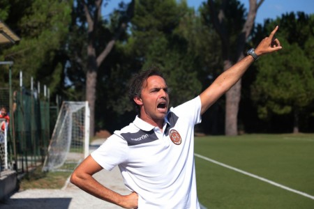 Roberto Lattanzi, allenatore dell'Helvia Recina