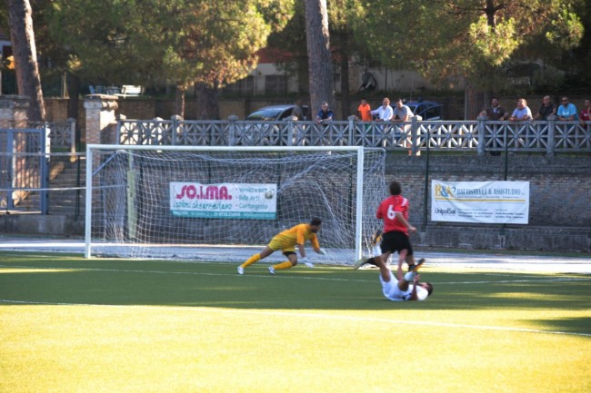 partita eccellenza trodica helvia recina goal foto ap 18