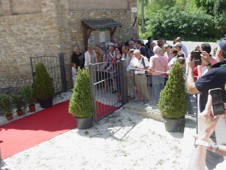 pievebovigliana inaugurazione sito archeologico