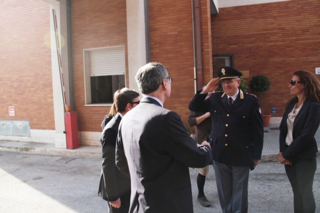 presentazione nuovo questore caserma polizia foto ap 2
