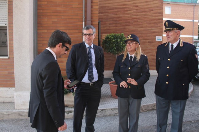 presentazione nuovo questore caserma polizia foto ap 4