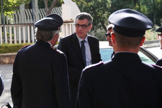 presentazione nuovo questore caserma polizia giancarlo pallini foto ap 1