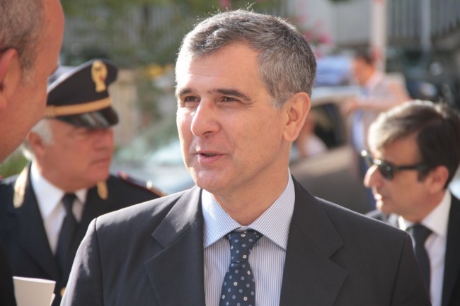 Il questore di Macerata, Giancarlo Pallini
