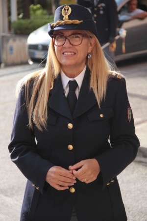 Il vice questore aggiunto Stefania Minervino