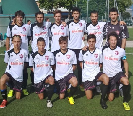 La formazione del Tolentino che ha affrontato la Sangiustese