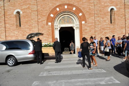 Il funerale di Angelo Emili