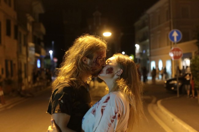 zombie walk festival paura horror porto potenza foto ap 33
