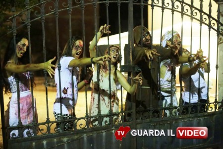 zombie walk festival paura horror porto potenza guarda il video