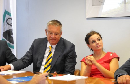 Gian Luca Gregori e Manuela Bora 
