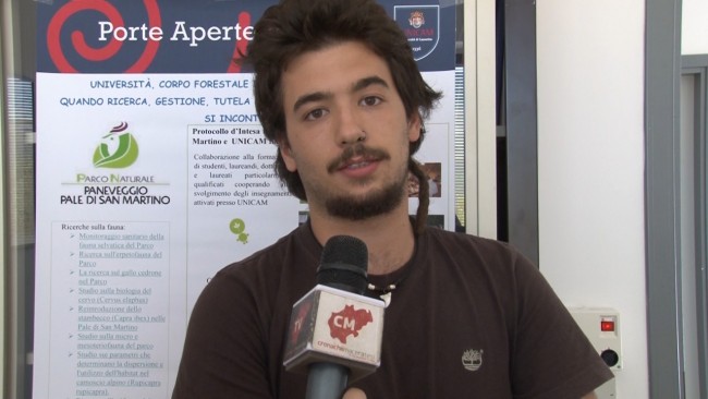 Edoardo Severini, studente Unicam