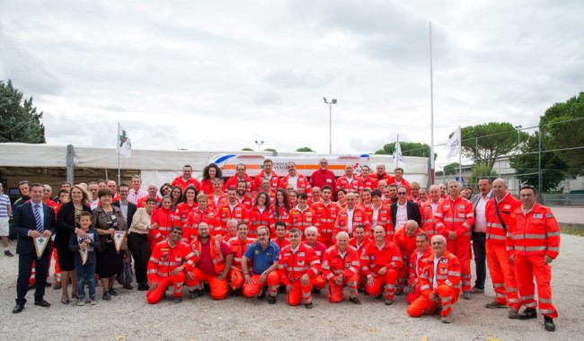 Inaugurazione ambulanza croce verde corridonia10