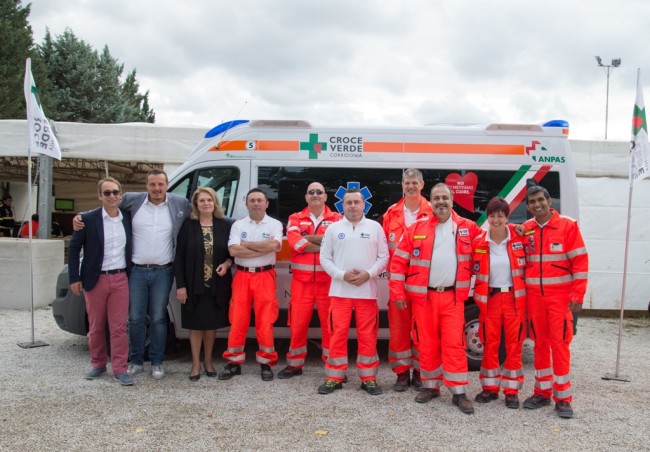 Inaugurazione ambulanza croce verde corridonia11