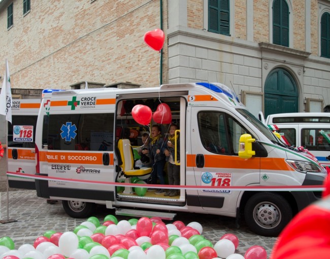Inaugurazione ambulanza croce verde corridonia4