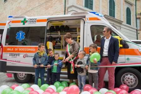 Inaugurazione ambulanza croce verde corridonia9