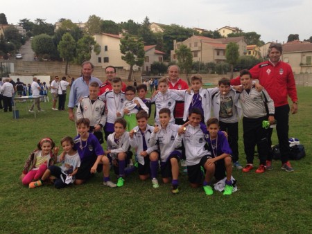 La Robur Macerata, terza classificata alla Friend's Cup